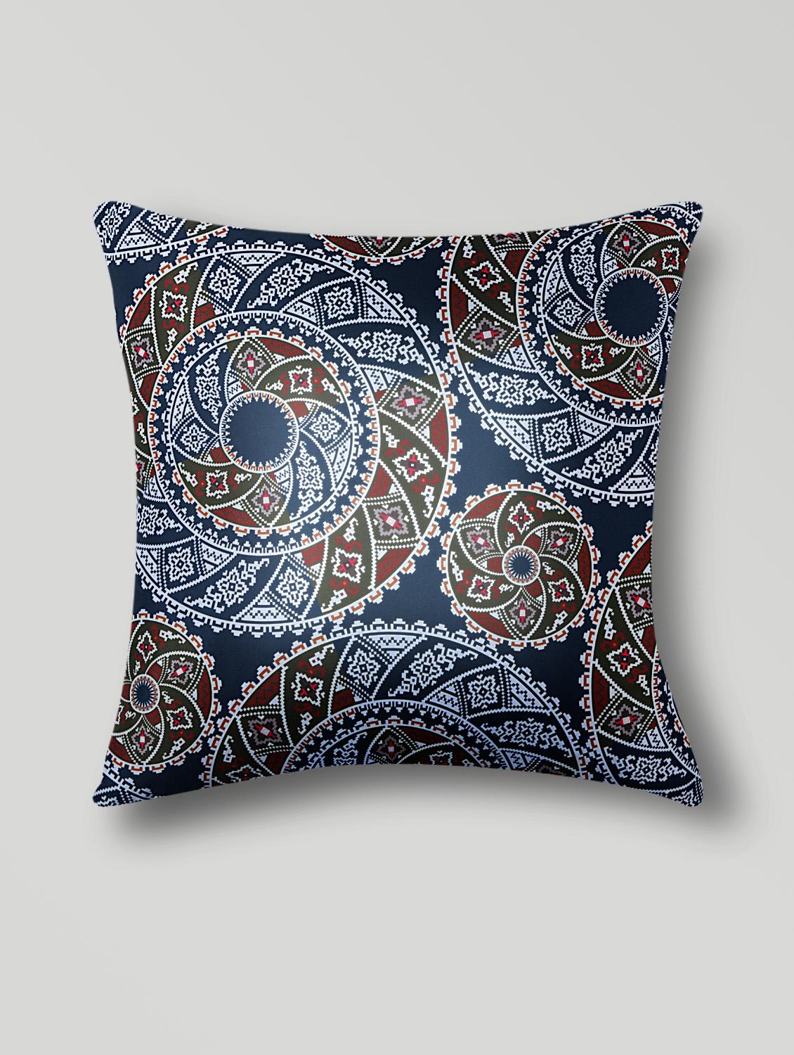 multicolored polyester digital printed cushion cover - 1276850 - Zoom Image - 1