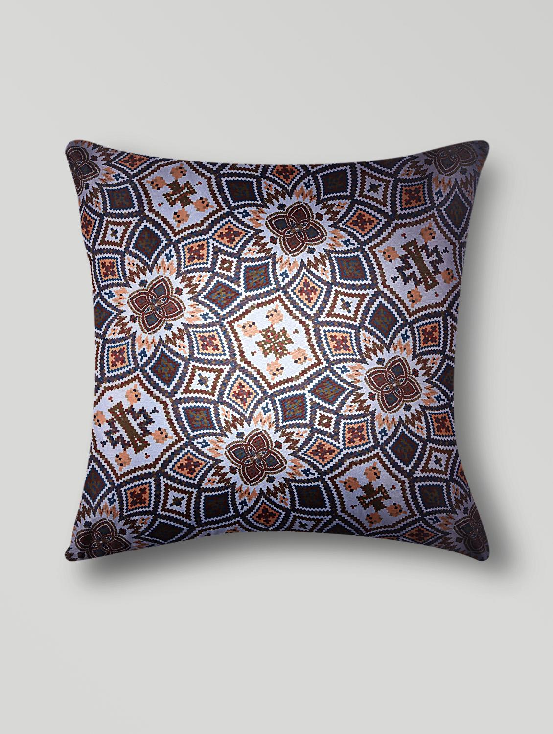 multicolored polyester digital printed cushion cover - 1276852 - Zoom Image - 1
