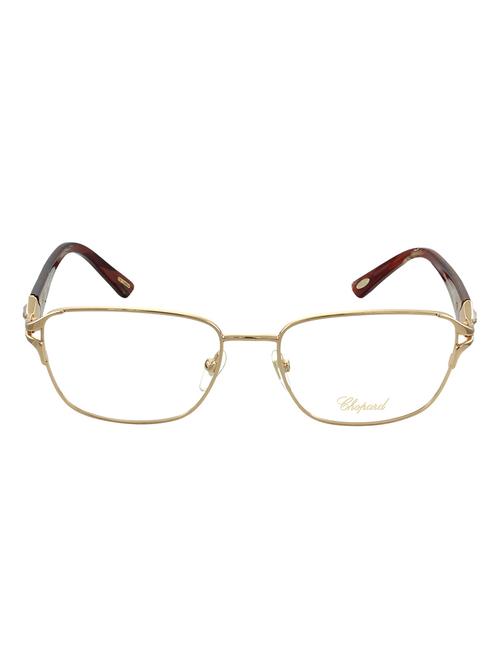 gold full rim rectangle eyeglass - 12774244 - Very Small Image - 1