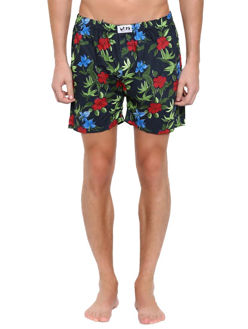 navy blue cotton boxer - 12777772 - Zoom Image - 1