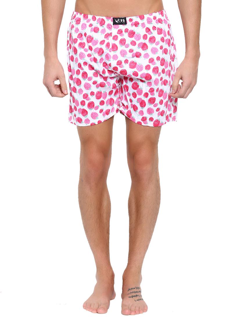 pink cotton boxer