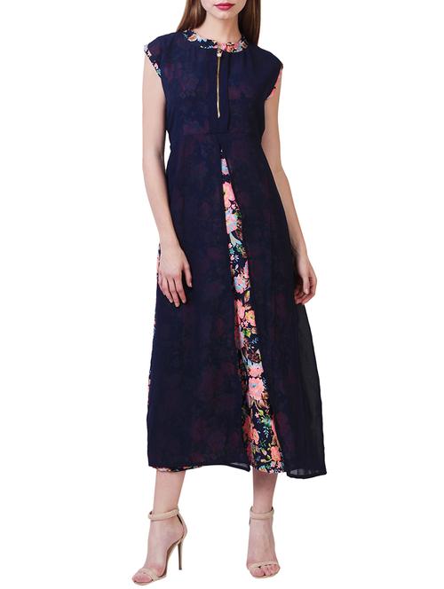 women's layered floral dress - 12778072 -  Standard Image - 0