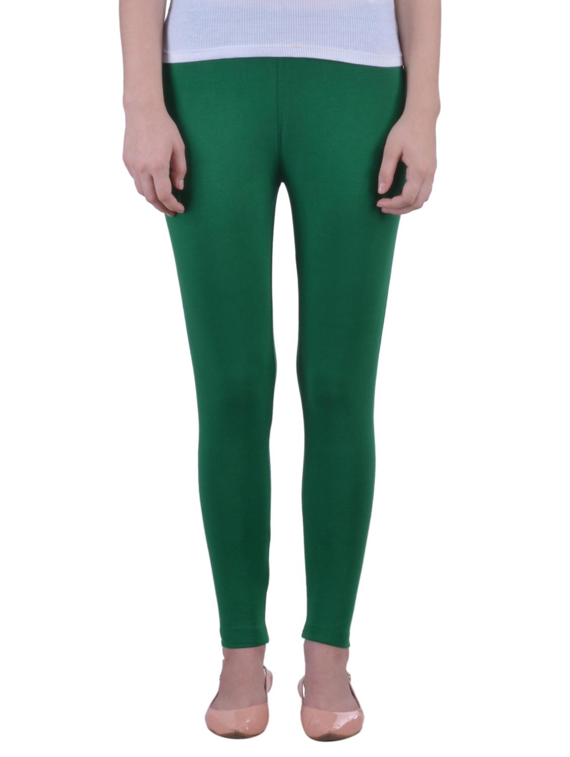 green cotton leggings - 12780728 - Zoom Image - 1