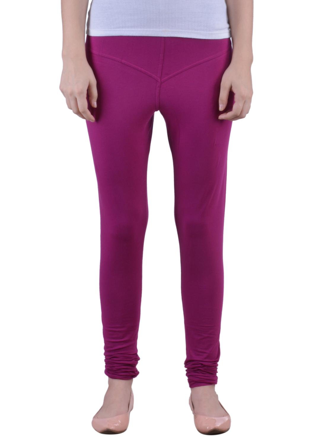 purple cotton leggings - 12780733 - Zoom Image - 1