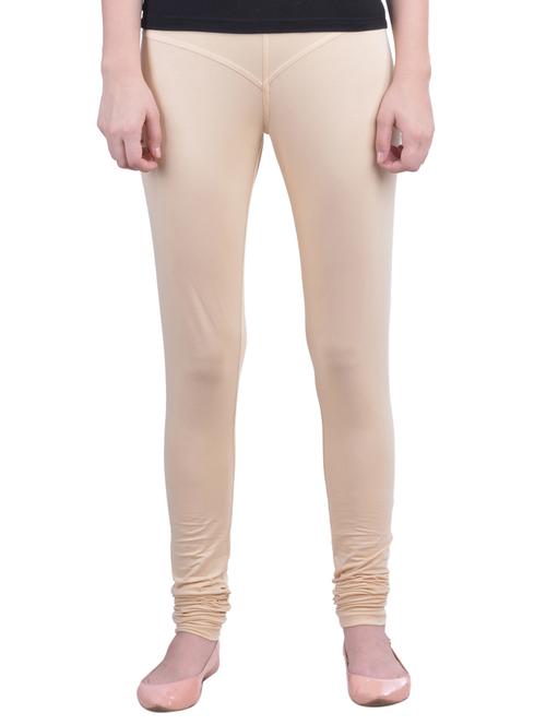 beige cotton legging - 12780924 - Standard Image - 1
