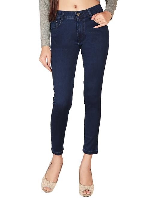 women's plain slim fit jeans - 12785039 -  Standard Image - 0