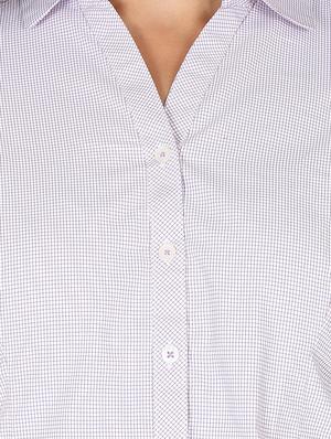 white polyester shirt - 12786044 - Standard Image - 4