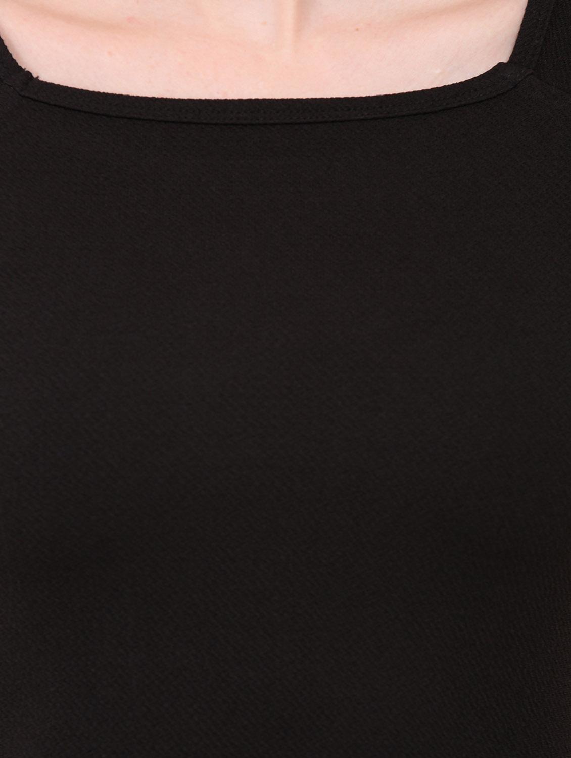 cold shoulder solid top - 12786285 - Zoom Image - 4