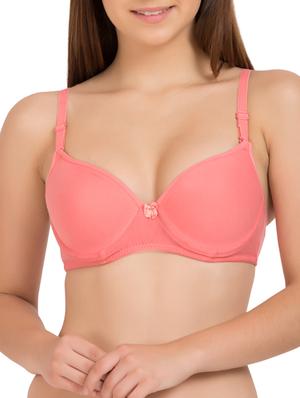 set of 2 pink cotton bras - 12786891 - Standard Image - 2