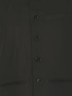 black cotton nehru jacket - 12787134 - Standard Image - 3