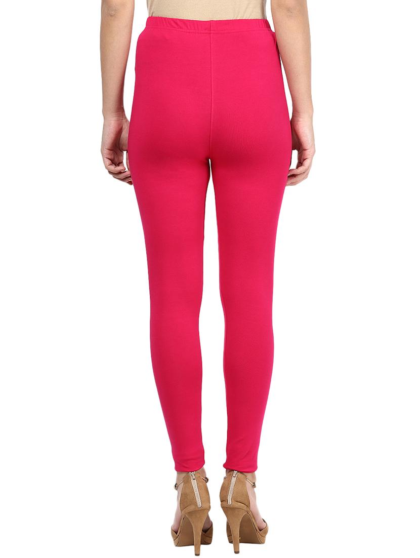 set of 2 multi colored cotton leggings - 12787614 - Zoom Image - 6