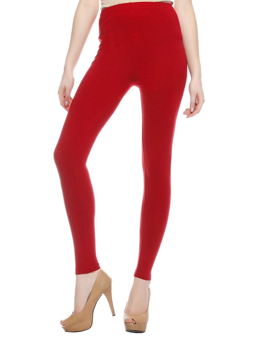 set of 2 multi colored cotton leggings - 12787656 - Zoom Image - 5
