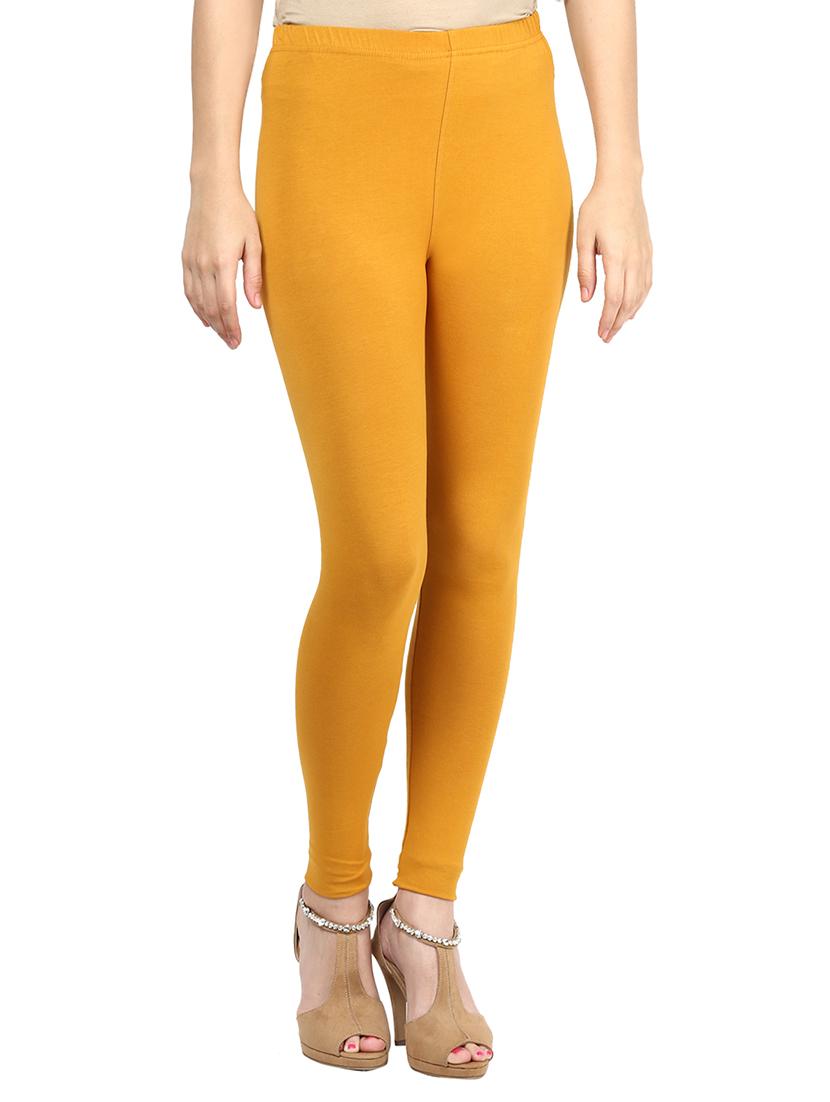 set of 2 multi colored cotton leggings - 12787699 - Zoom Image - 5