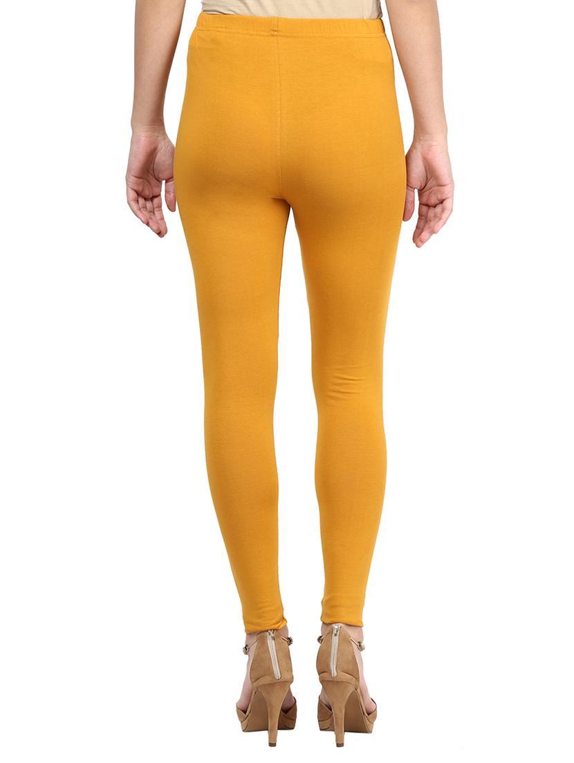 set of 2 multi colored cotton leggings - 12787699 - Zoom Image - 7