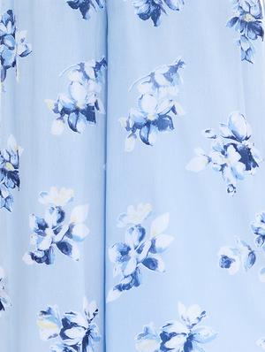 light blue chiffon palazzos - 12787974 - Standard Image - 4