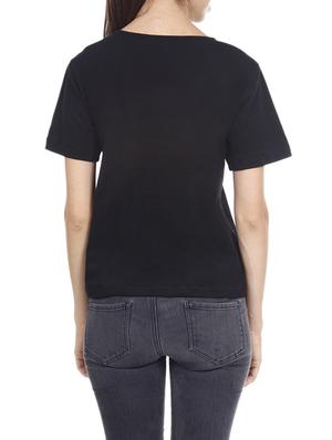 black cotton tee - 12787978 - Standard Image - 3