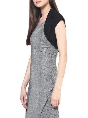 black jersey short shrug - 12788617 - Standard Image - 2