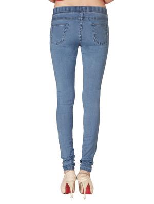 light blue denim jeggings - 12790866 - Standard Image - 3