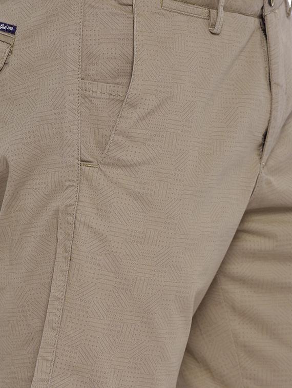 brown cotton shorts - 12794053 - Zoom Image - 4