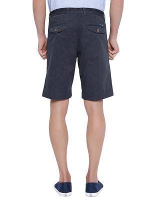 navy blue cotton shorts - 12794054 - Standard Image - 3