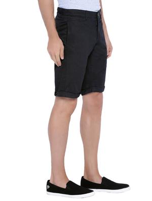 black cotton shorts - 12794055 - Standard Image - 2