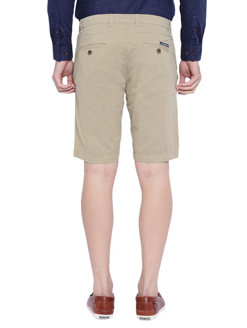 brown cotton shorts - 12794057 - Zoom Image - 3