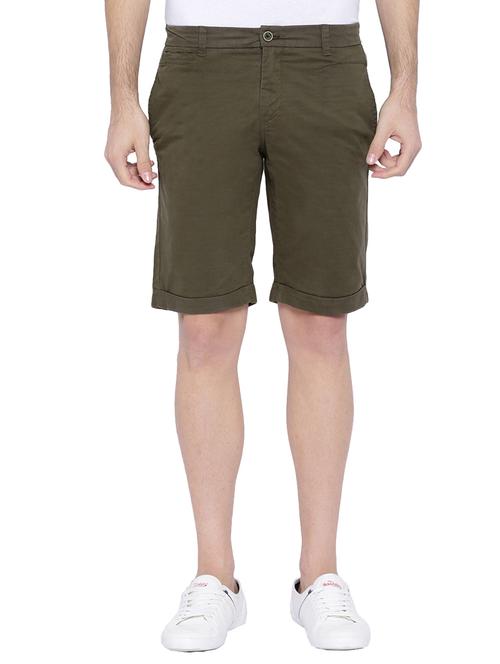 brown cotton shorts - 12794058 - Standard Image - 1