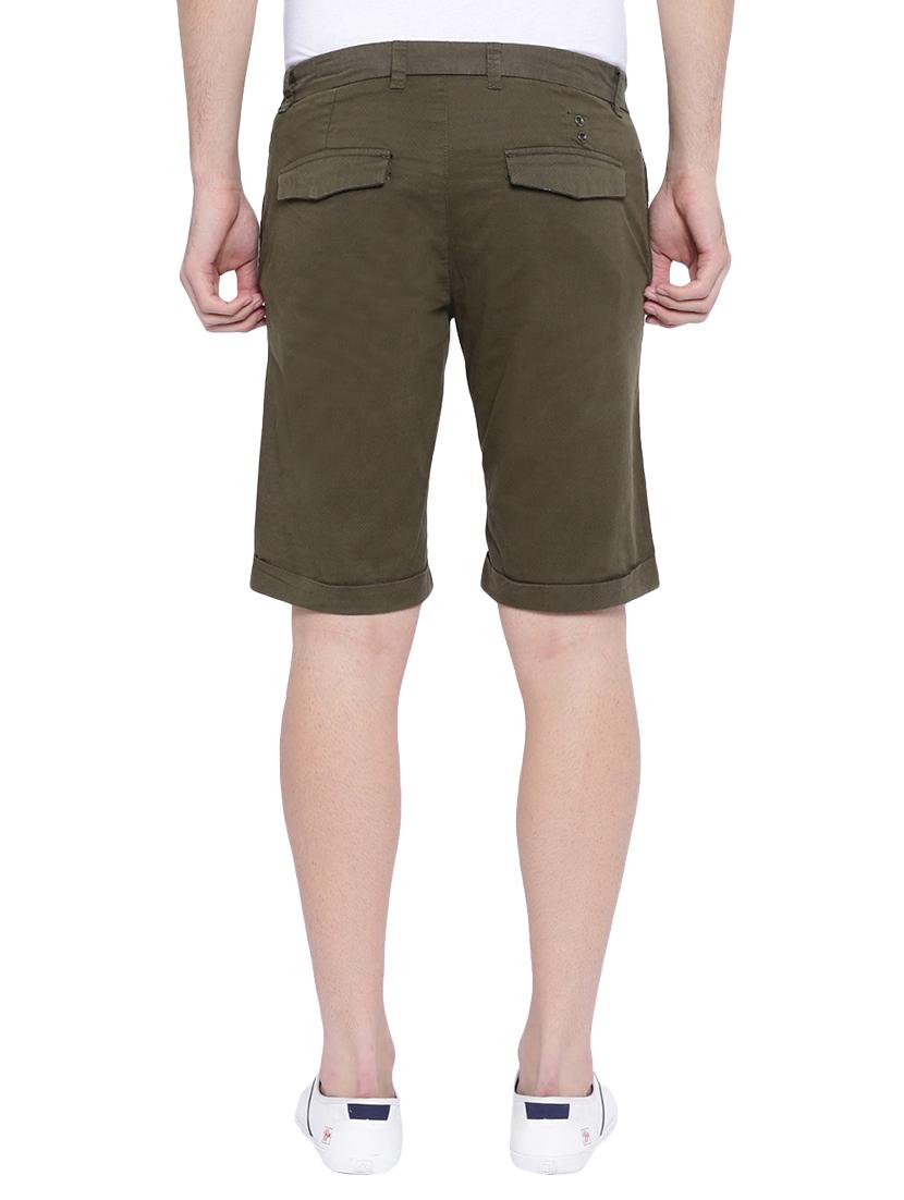 brown cotton shorts - 12794058 - Zoom Image - 3