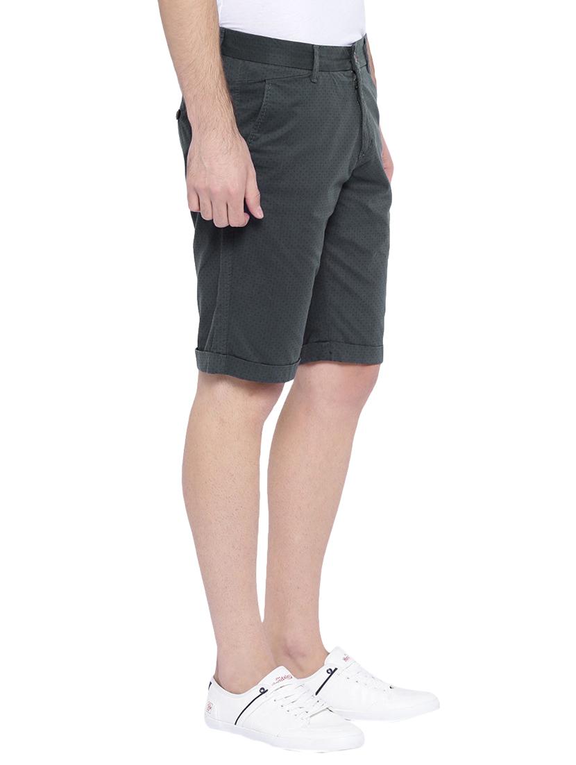 black cotton shorts - 12794059 - Zoom Image - 2
