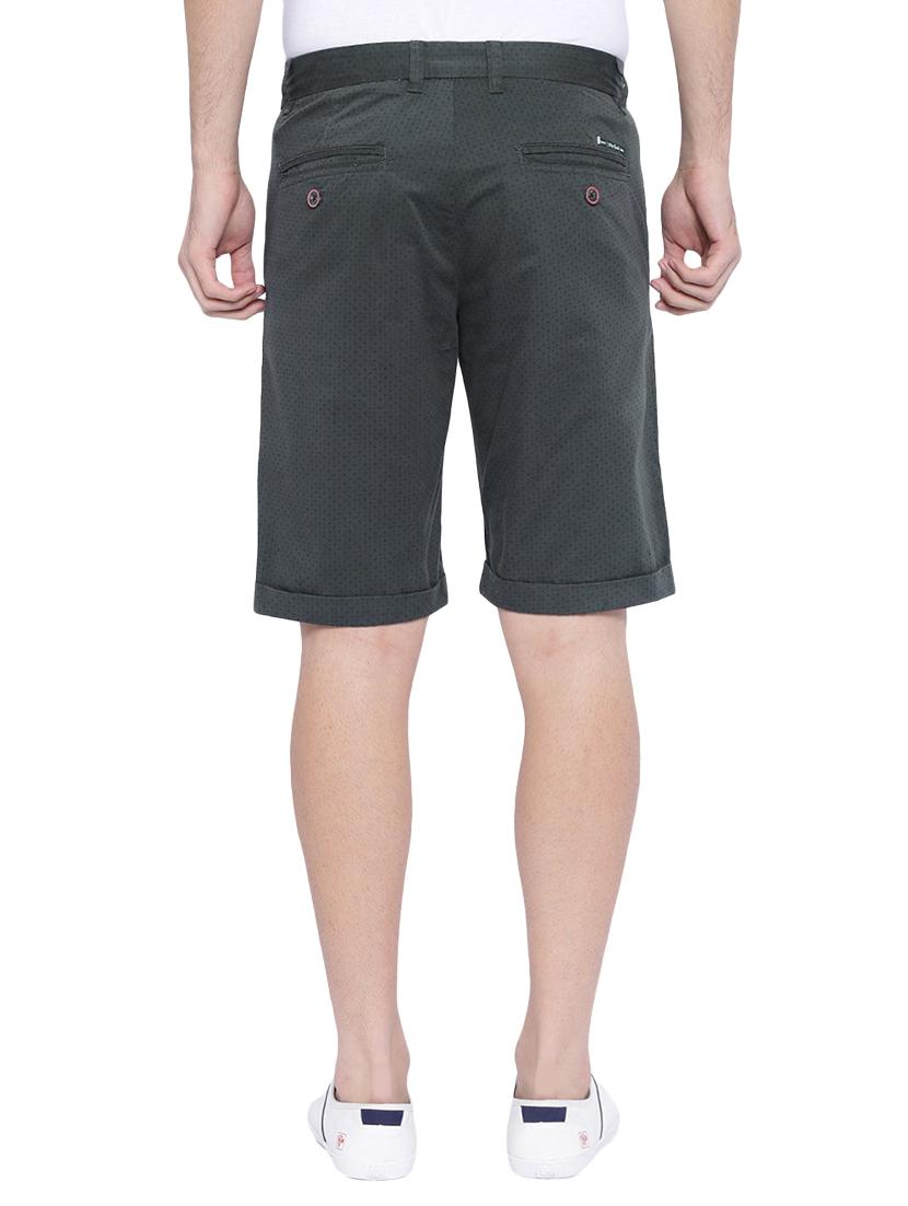 black cotton shorts - 12794059 - Zoom Image - 3