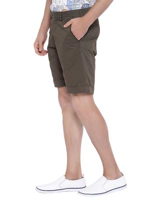 brown cotton shorts - 12794060 - Standard Image - 2