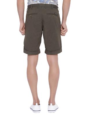 brown cotton shorts - 12794060 - Standard Image - 3