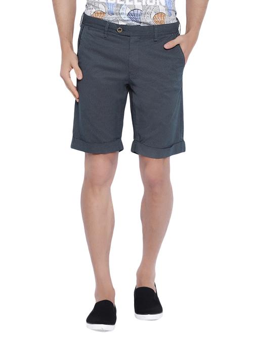 navy blue cotton shorts - 12794061 - Standard Image - 1