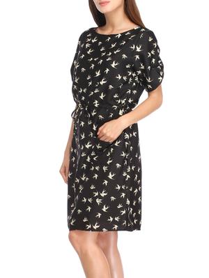 black printed shift dress - 12794177 - Standard Image - 2