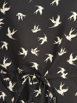 black printed shift dress - 12794177 - Standard Image - 4