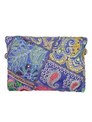 multi colored cotton sling bag - 12794224 - Standard Image - 2
