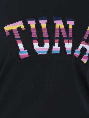tuna london black cotton tank top tee - 12794397 - Standard Image - 4