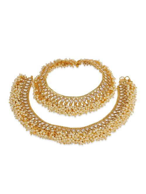 multi colored metal anklets and payal - 12794604 - Very Small Image - 1