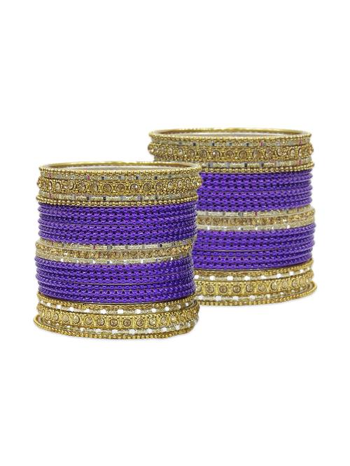 purple metal bangle - 12795473 - Standard Image - 1