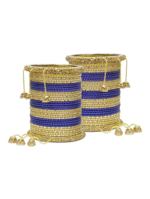 blue metal bangle - 12795491 - Standard Image - 1