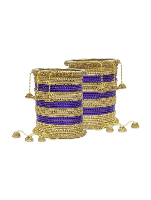 purple metal bangle - 12795496 - Standard Image - 1