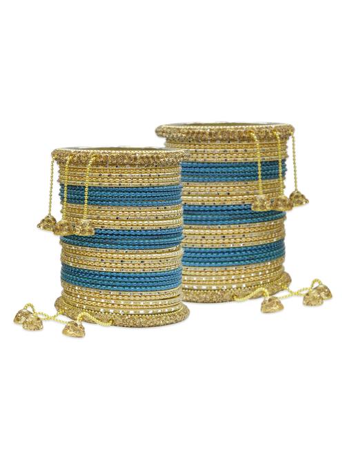 blue metal bangle - 12795505 - Standard Image - 1