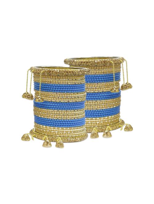 blue metal bangle - 12795507 - Standard Image - 1