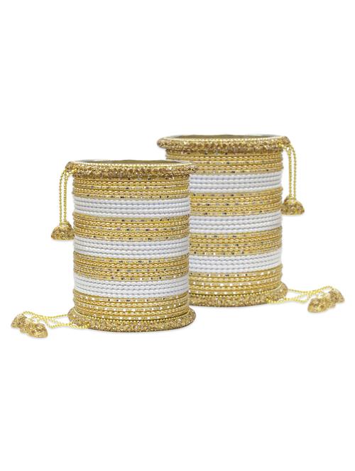 white metal bangle - 12795508 - Standard Image - 1