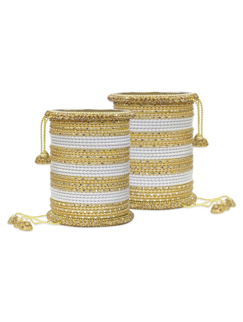 white metal bangle - 12795508 - Zoom Image - 1