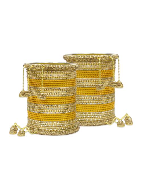 yellow metal bangle - 12795510 - Standard Image - 1