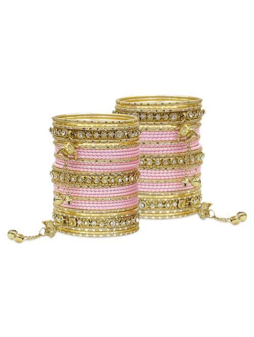 pink metal bangle - 12795511 - Standard Image - 1