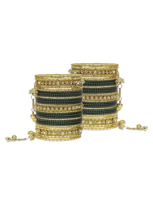 green metal bangle - 12795514 - Standard Image - 1
