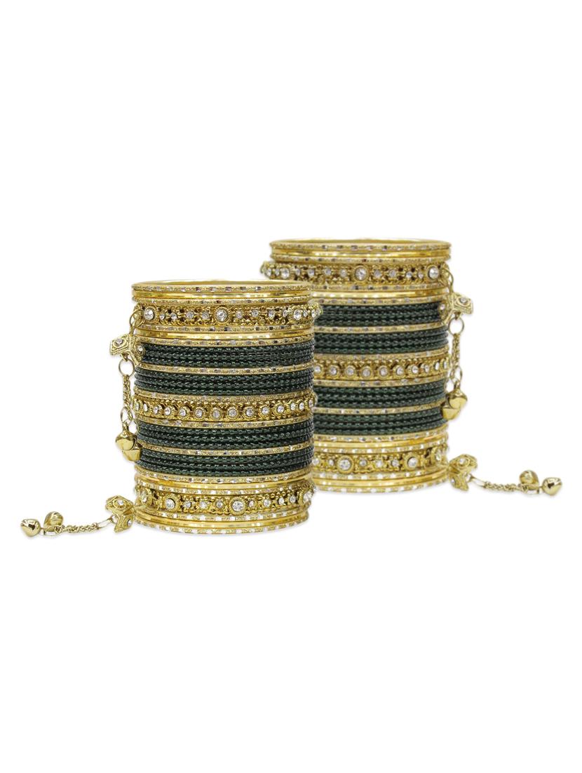 green metal bangle - 12795514 - Zoom Image - 1