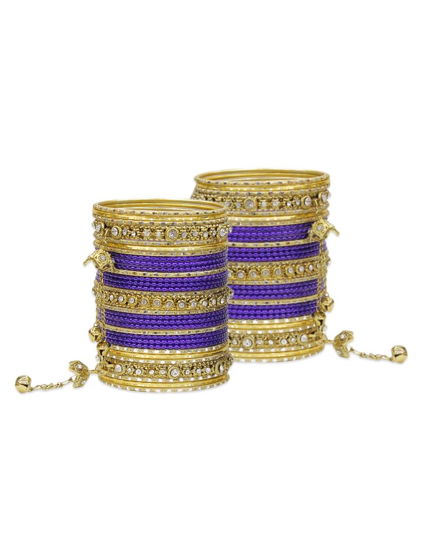 purple metal bangle - 12795518 - Zoom Image - 1